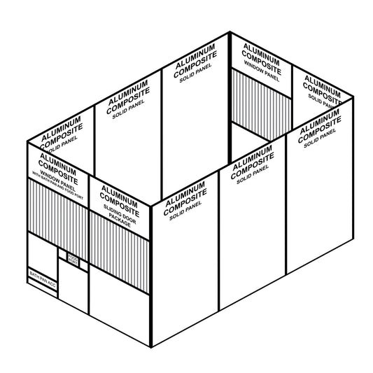 8FT X 12FT X 8FT Hawk Mews