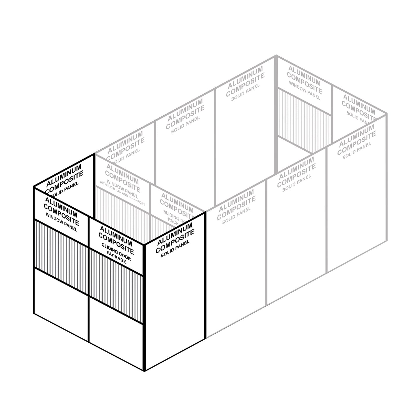 8FT X 4FT X 8FT Security