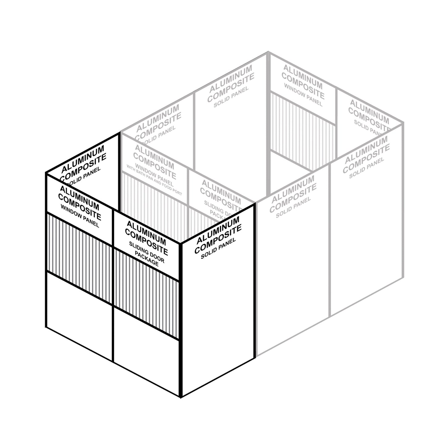 8FT X 4FT X 8FT Security