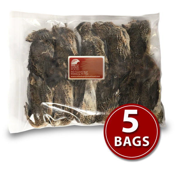 Coturnix Quail - 5 Bags